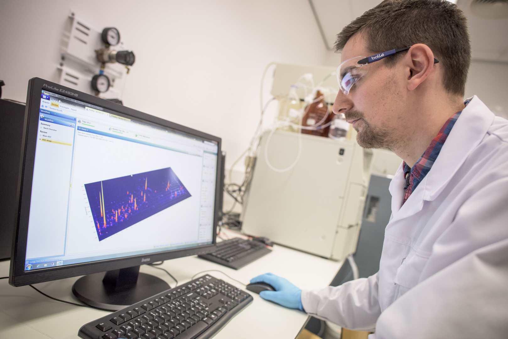 Quality Assistance Characterisation of proteins by MS