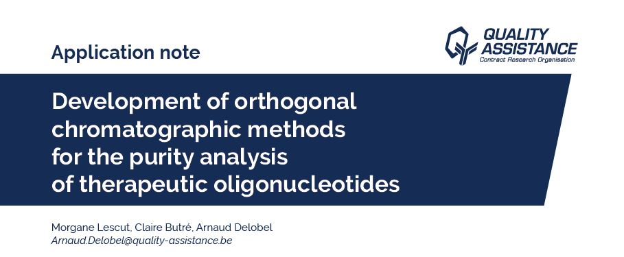 Development of orthogonal chromatographic methods for the purity analysis of therapeutic oligonucleotides