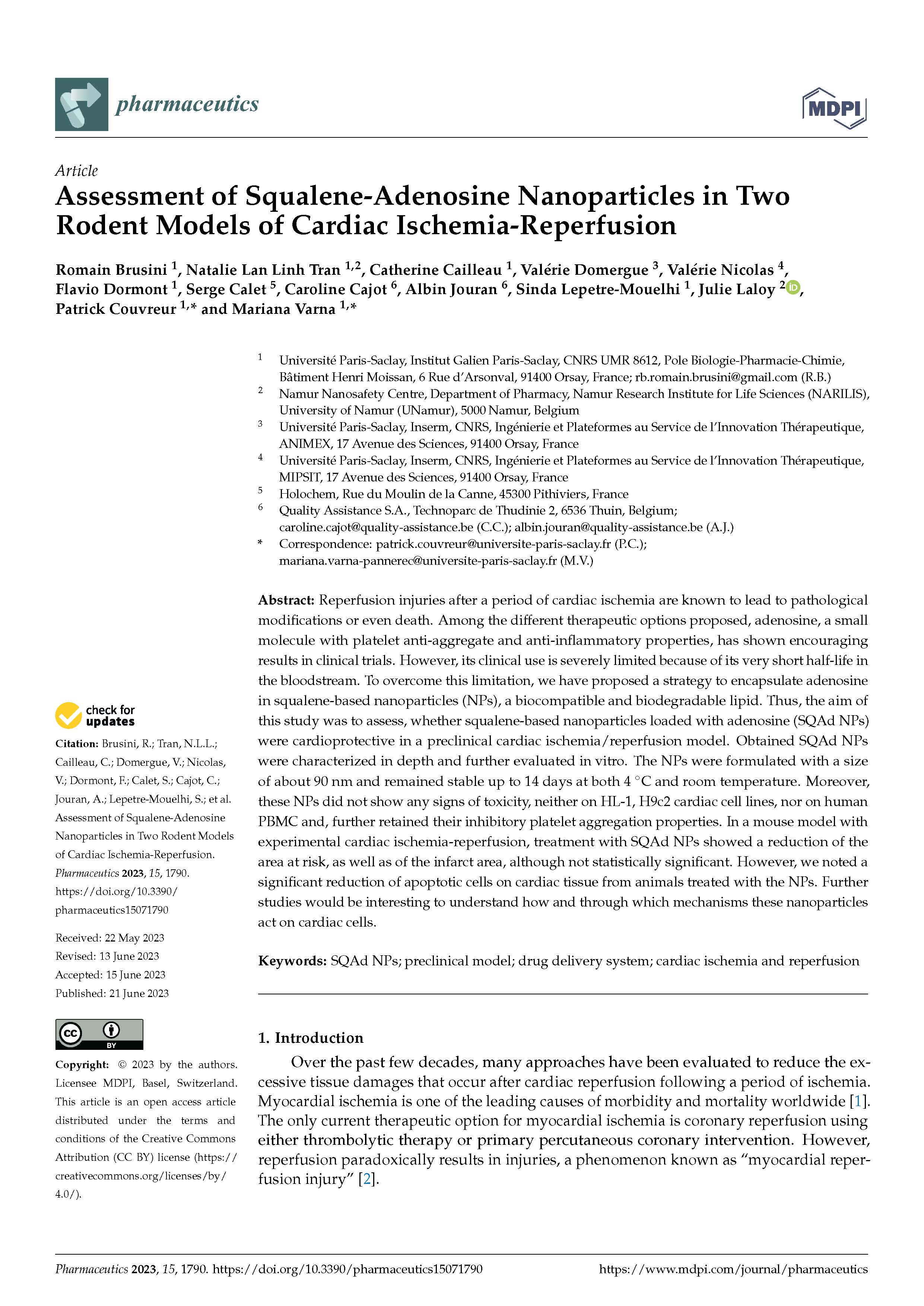 Quality Assistance_Article Squalene