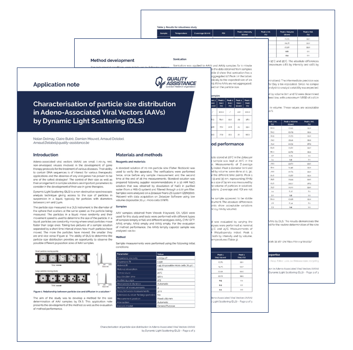 App note_AAV DLS_Overview