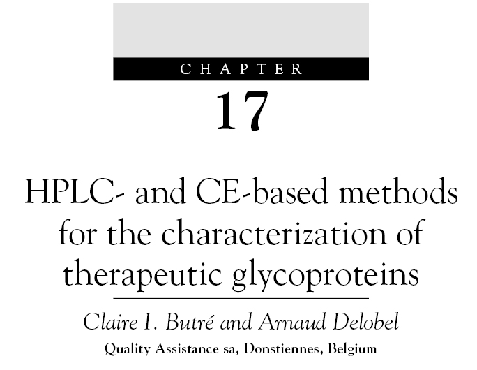 Elsevier Quality Assistance Delobel Butré glycoproteins