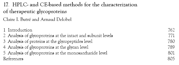 Elsevier Quality Assistance Delobel Butré glycoproteins