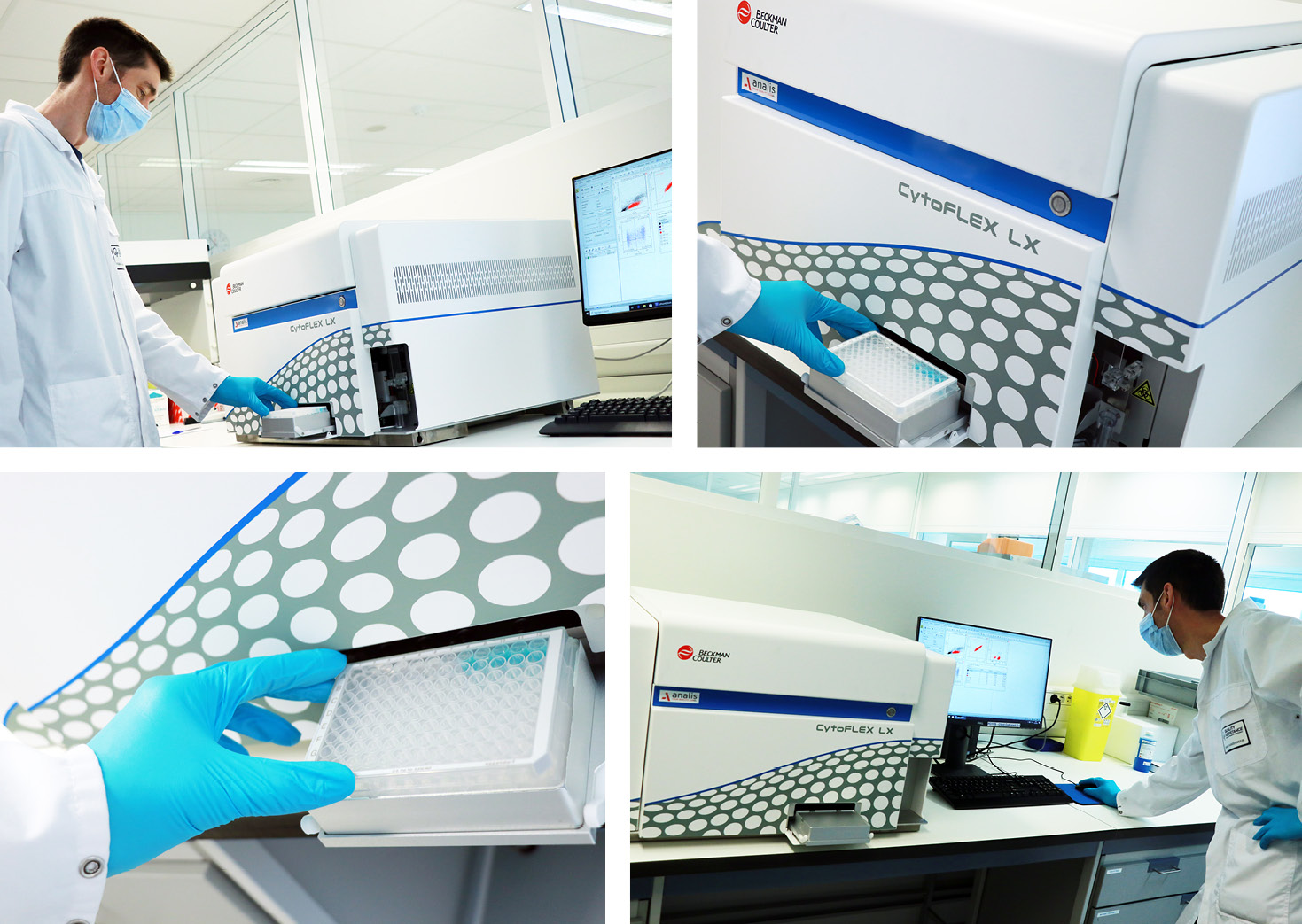 Quality Assistance FACS Flow Cytometer GMP