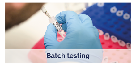 Batch testing